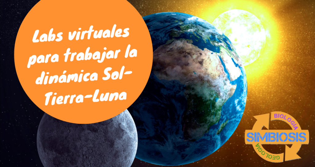 Imagen de la Luna, la Tierra y el Sol alineados